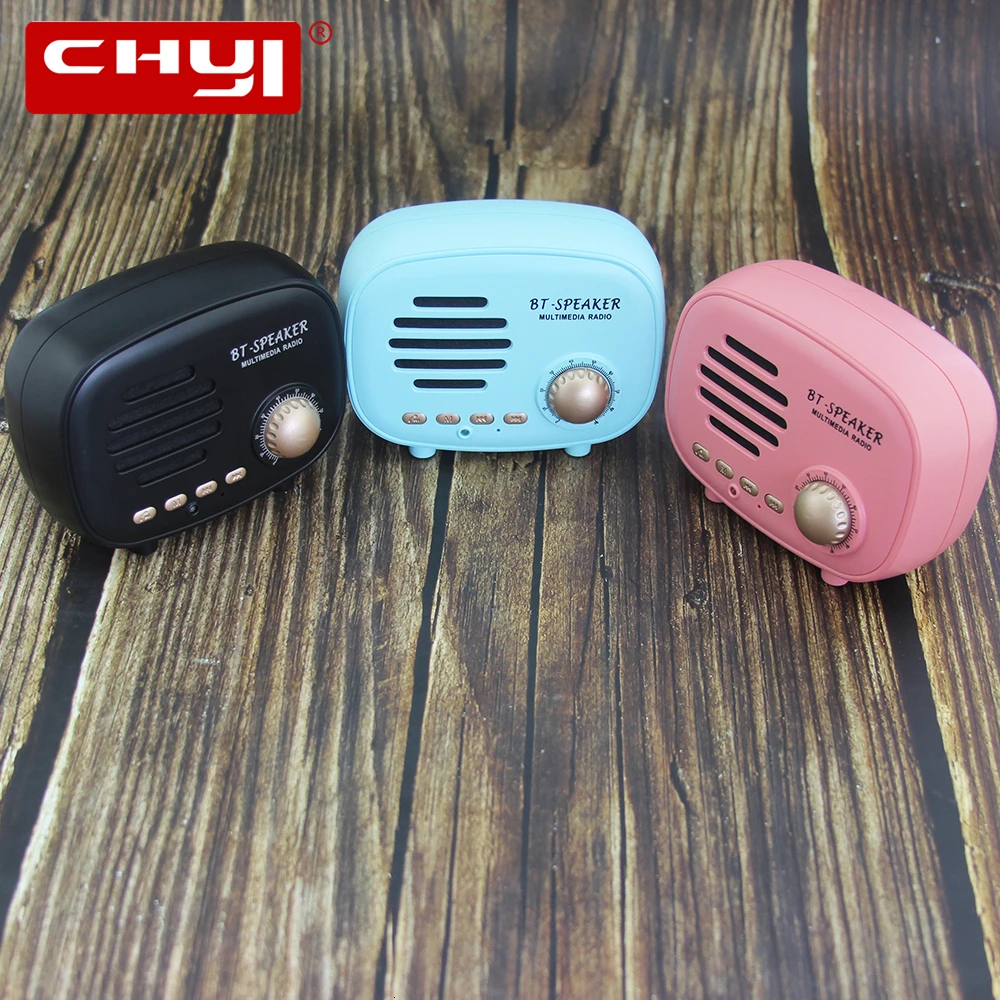 

CHYI TF Card Mini Wireless Bluetooth speaker Speaker High Power Speaker Outdoor Portable Audio Music Player For Laptop PC Phone