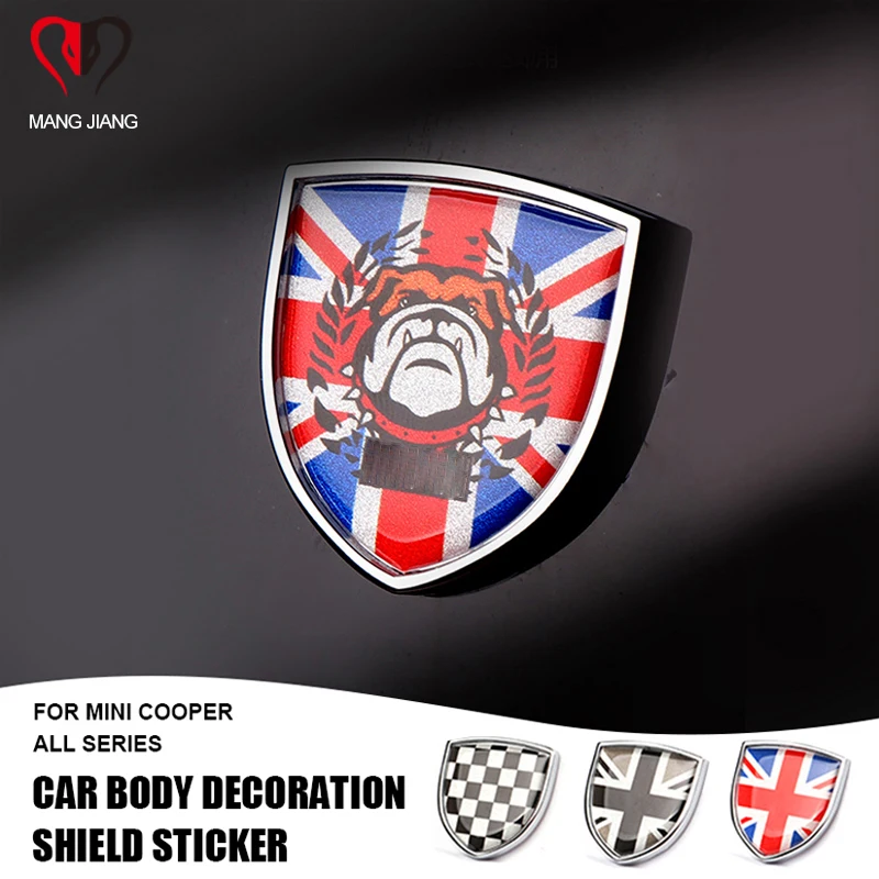 MV アグスタ　限定　アルミ削り出し　ロゴ・マスコット Metal Shield 3D Sticker For Mini Cooper R56 F55 Countryman
