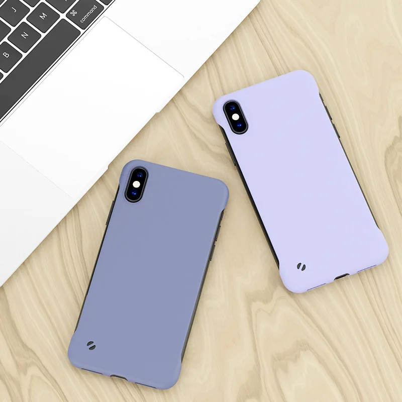 Жесткий чехол без рамок из поликарбоната для Oppo R17 Pro Reno Z A57 A39 A59S A3S A5 A7 F9 K3 Realme X A7X A9X