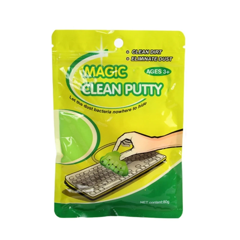 Cleaning Gel Universal Dust Cleaner for PC Keyboard Car Vent Laptop Dusting Home and Office Electronics Props | Компьютеры и офис
