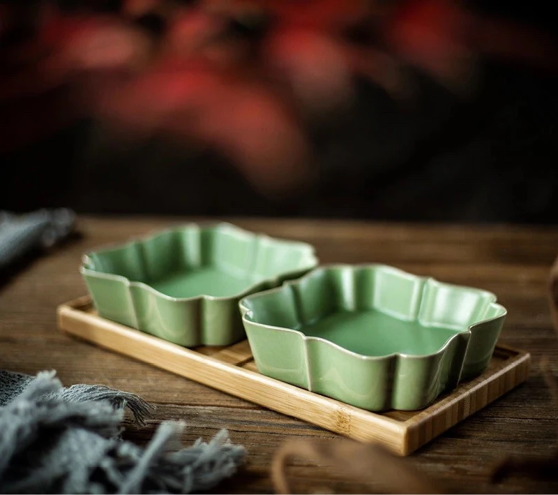 Изысканные китайские блюда Celadon Свадебный чайный набор, ShangLin Yue Kiln фирменный изысканный набор кунг-фу чайная чашка уникальный подарок