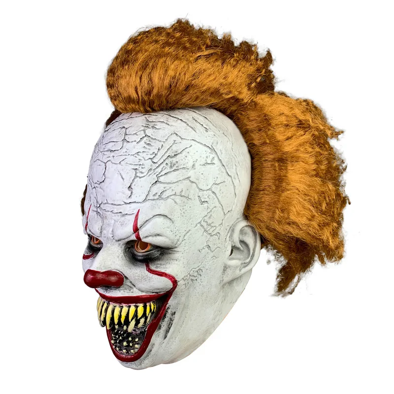 

LED Pennywise Clown Mask Stephen King's It Chapter Two Masque Cosplay Helmet Prop Masks 07# 03#