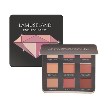 

Portable 9-Colors Eyeshadow Palette Long-lasting Glitter Matte Eyeshadow