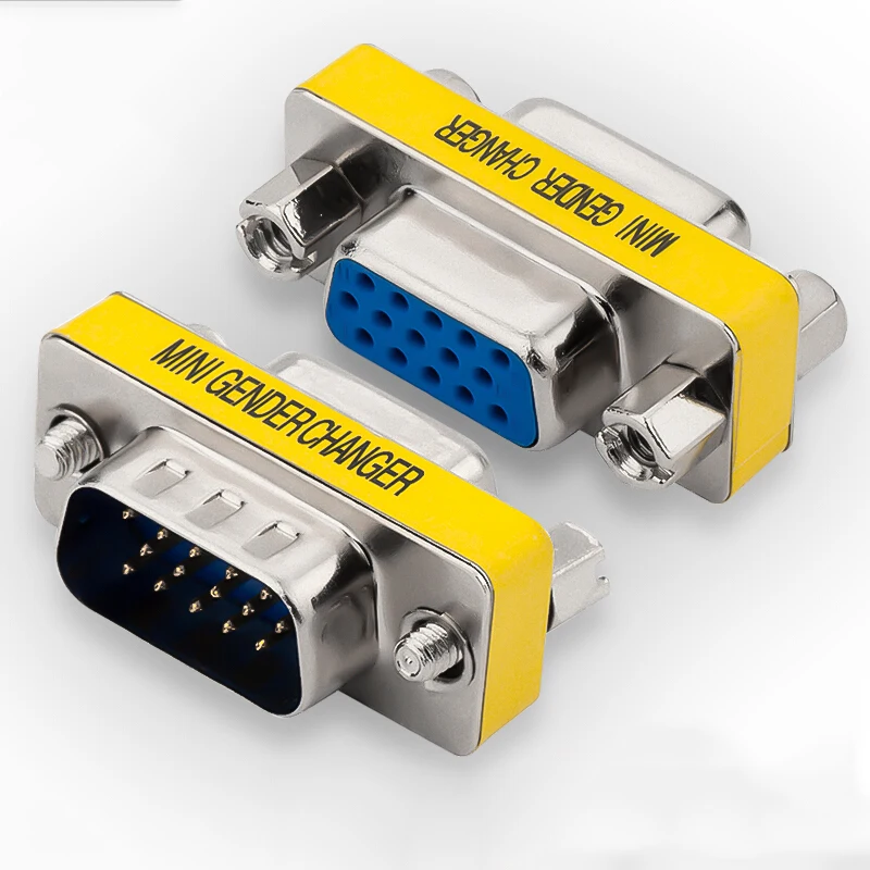 VGA adapter for hole vga15-pin male to female conversion head display connection extension cable docking TV projector HD cable