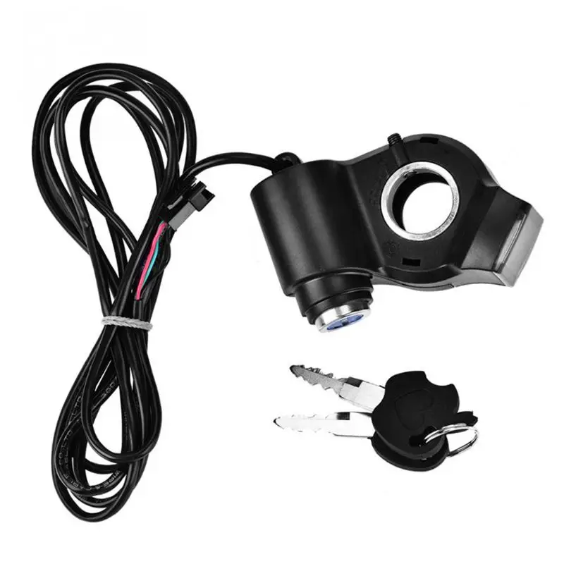

1 Set 12V-99V E-Bike Voltage Display Battery Indicator With Lock LCD 3 Wires Electric Power Monitor