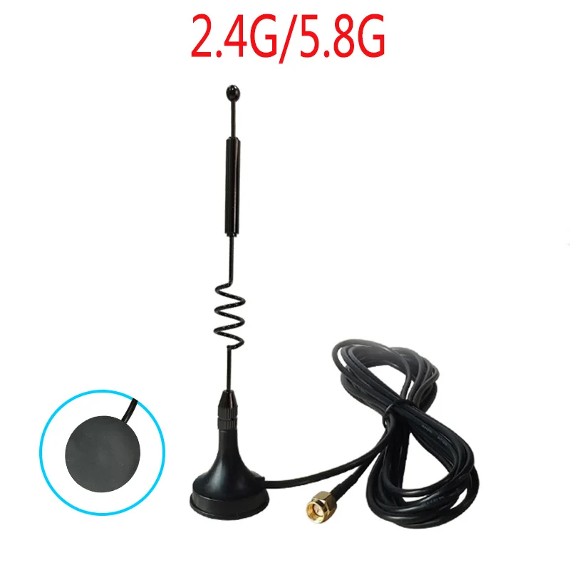 EOTH 2.4g 5.8g antenna 12dbi sma male wlan wifi dual band antene iot module router tp link signal receiver antena high gain