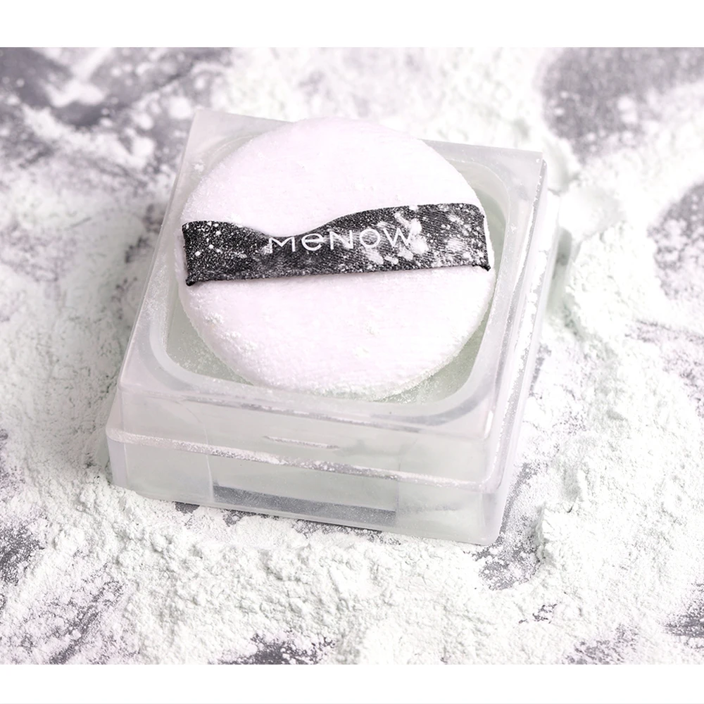 Мятный порошок для лица, свободная пудра для жирной кожи, охлаждающий макияж, пудра для лица