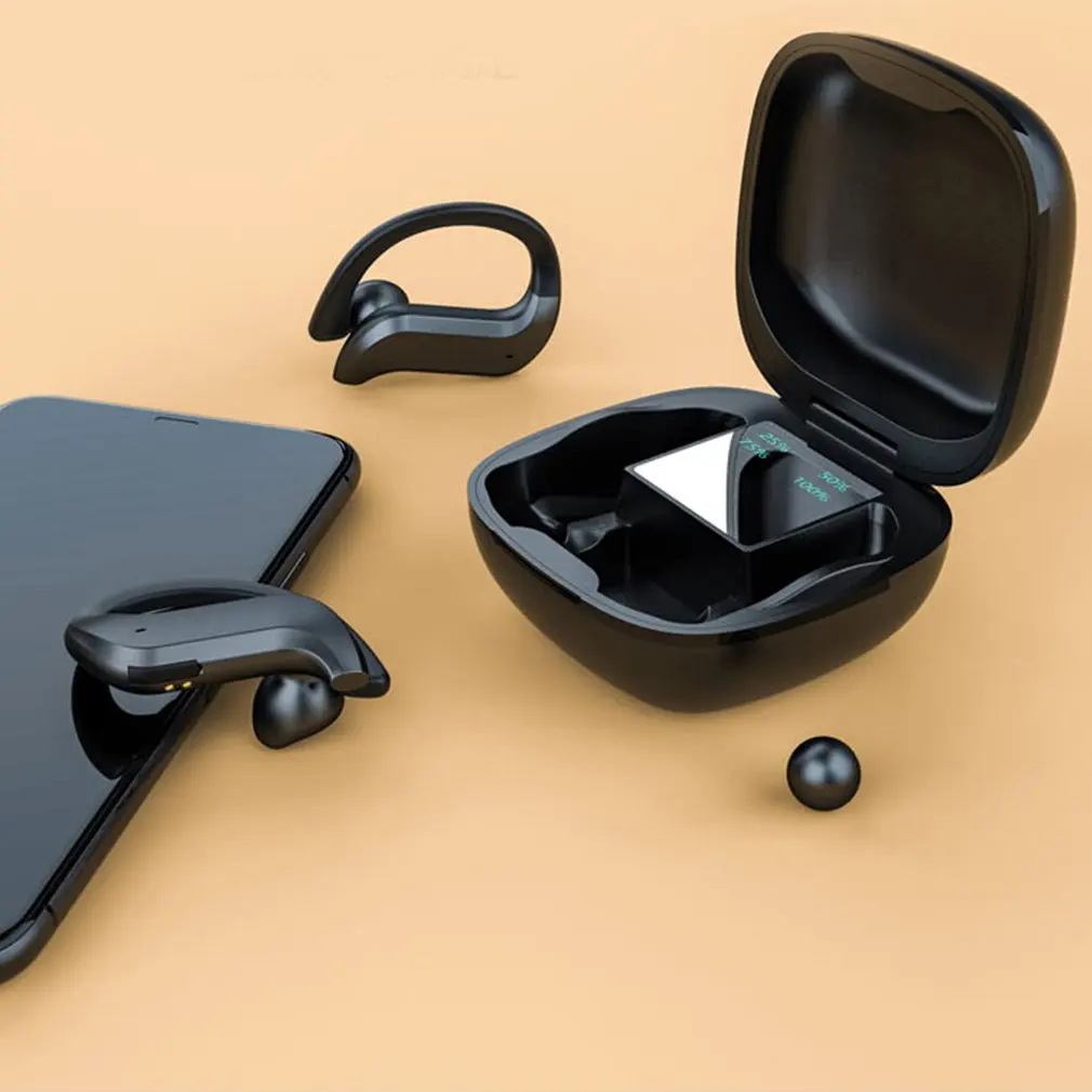 Portable Durable Wireless Headphones Hands free Built in High sensitivity Touch Panel Wireless Headphones