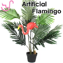 Пластиковые розовые Фламинго выдувные формы птица домашний двор сад газон искусство украшения пластиковые розовые Фламинго статуя