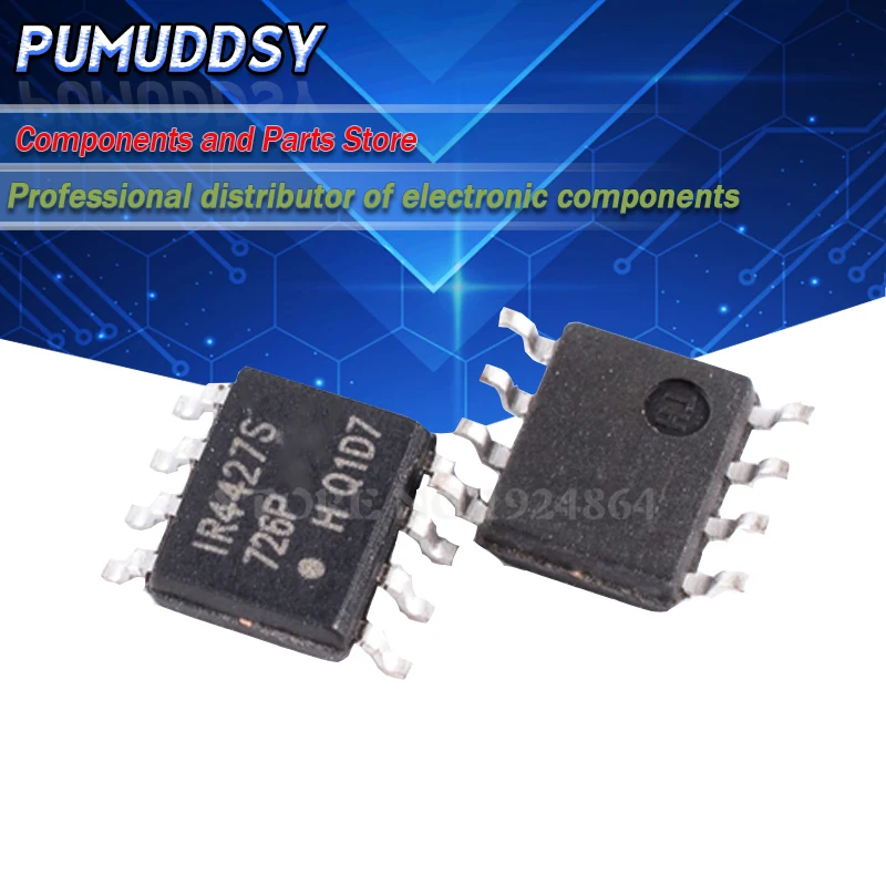 10PCS IR4427S IR4427STRPBF SOP8 IR4427 SMD IR4427STR IC | Электронные компоненты и принадлежности