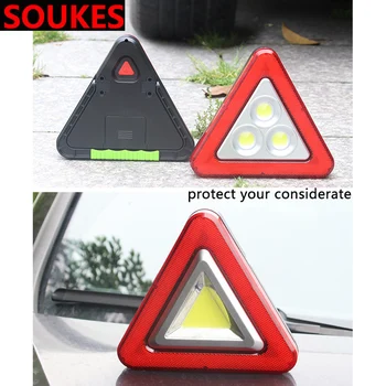 

Solar Car Warning Light Bright Waterproof Emergency LED For Audi A3 A6 VW Polo Toyota Corolla Renault Dacia Duster Lada Vesta