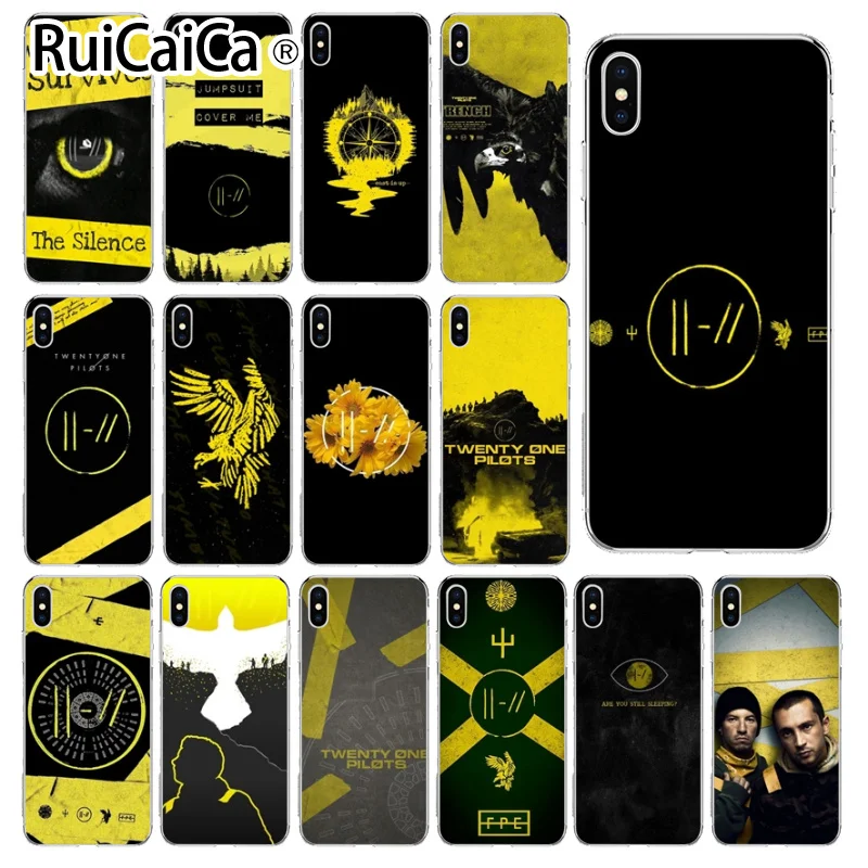 Ruicaica Twenty One Pilots Trench Новинка чехол для телефона Fundas Apple iPhone 8 7 6 6S Plus X XS MAX 5 5S SE XR |