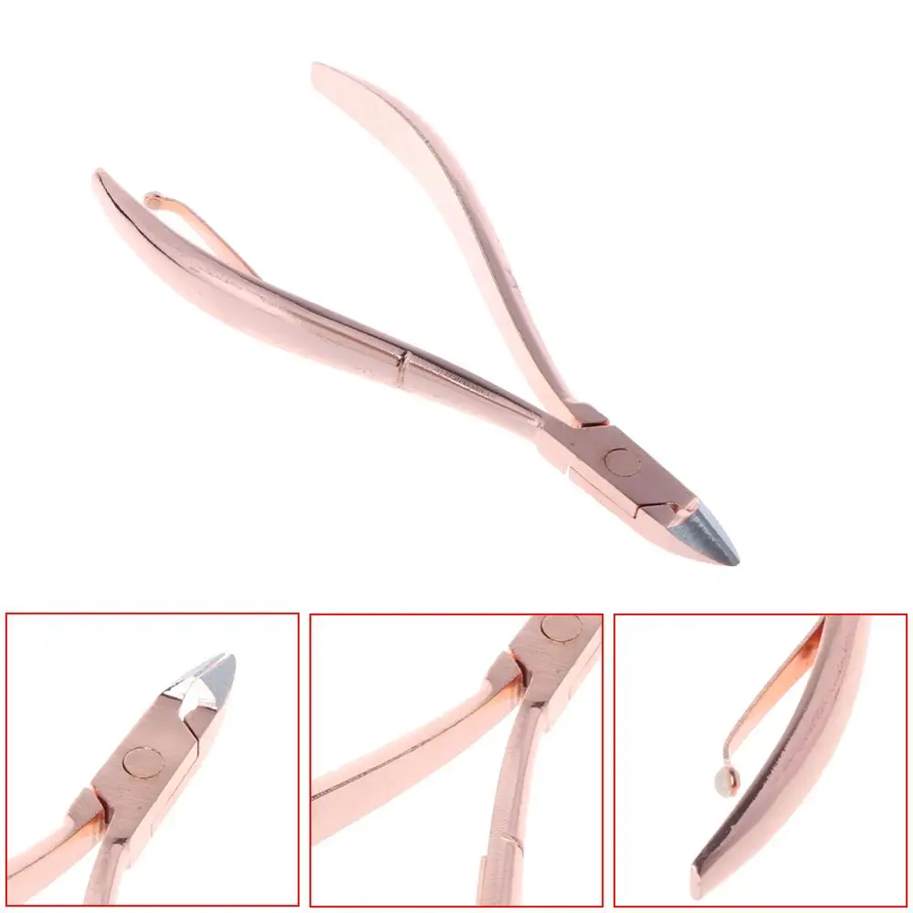Stainless Steel Nail Art Cuticle Nipper Cutter Clipper Manicure Pedicure Tools