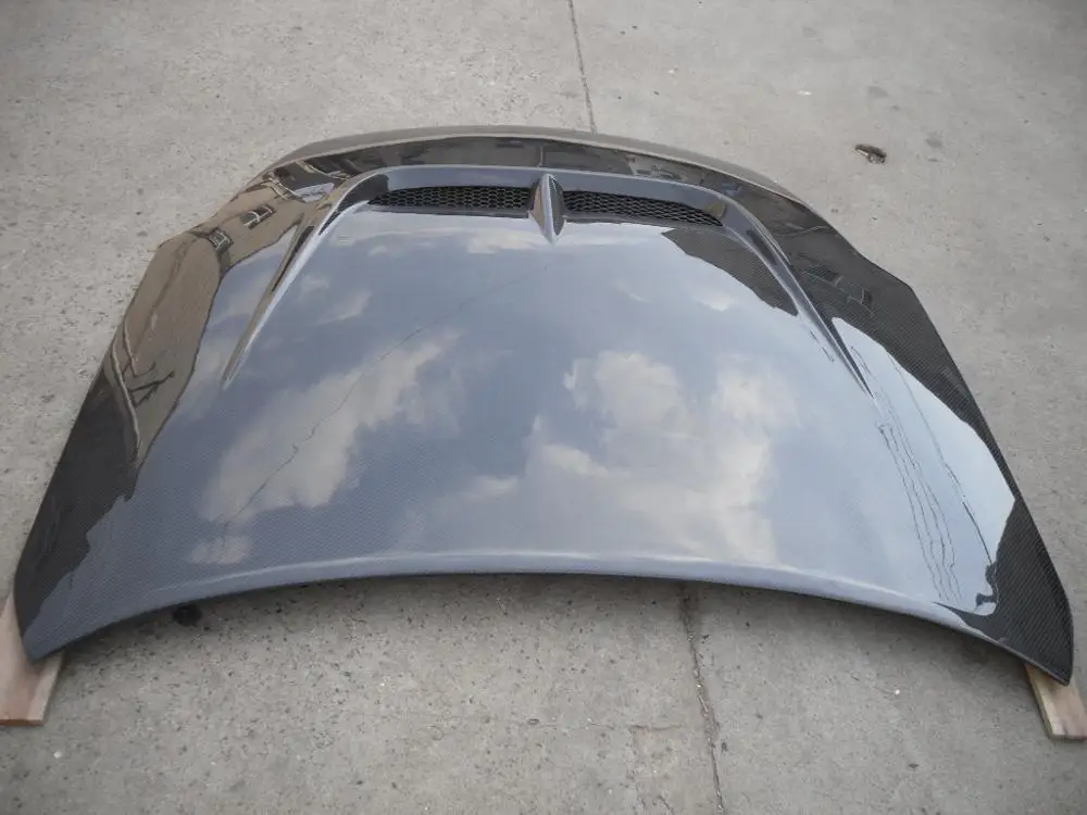 Для 2002-2005 350Z Z33 вентилируемая бленда CF углеродное волокно