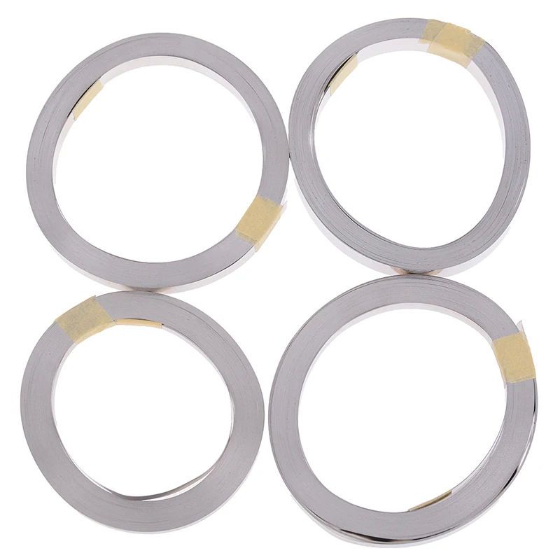 10m 3/5/6/8mm 18650 Li-ion Battery Nickel Sheet Plate Nickel Plated Steel Belt Strip 0.1mm Connector Spot Welding Machine