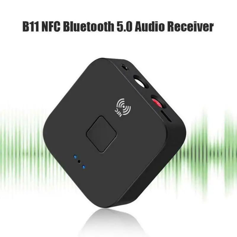 Беспроводной Bluetooth приемник 5,0 aptX LL RCA NFC 3,5 мм Aux аудио адаптер Bluetooth музыкальный приемник беспроводной адаптер Прямая поставка