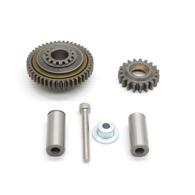 Motorcycle Engine Parts Start Double Gear Big Friction ZS177MM For Zongshen NC25cc RX3 KAYO K6 T6 BSE M2 M4 HJ250H KEWS