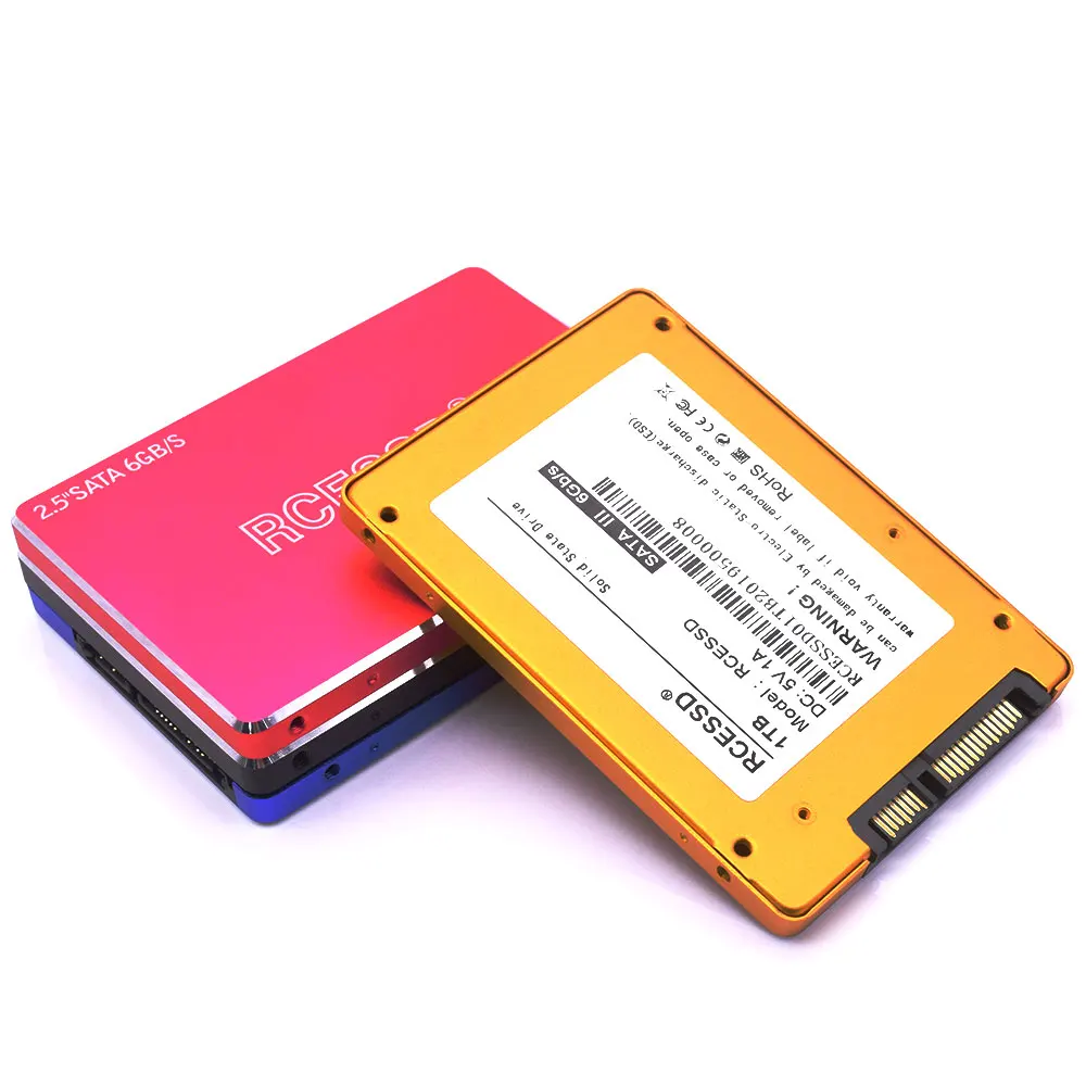 RCESSD 1 ТБ/512 GB/256 GB/128 GB жесткий диск оптический диск твердотельный диск 2,5 дюймов ноутбук Настольный встроенный SSD 120gb 240gb
