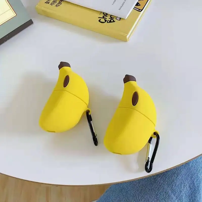 Чехол для AirPods с мультяшным рисунком, защитный чехол для беспроводных наушников, чехол для Airpods 12 D2TE