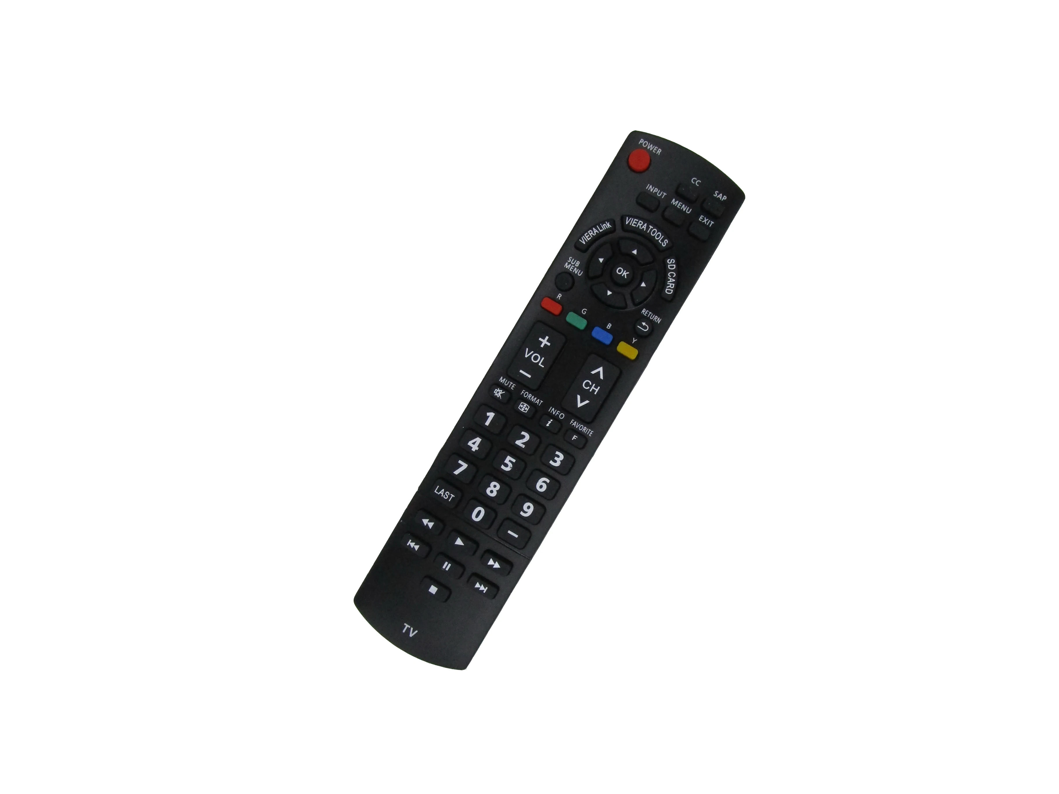 Telecomando Per Panasonic Viera N2Qayb000321 N2Qayb000485 N2Qayb000570 N2Qayb000706 N2Qayb000806 Tc-50Pu54 Plasma Hdtv Tv