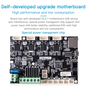 

24V Super Silent Mainboard Motherboard with TMC2208 Driver for Ender-3/Ender-3 Pro/Ender-5/CR-10 3D Printer Parts Accessories