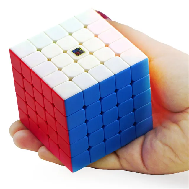 MFJS Meilong 5X5 Stickerless speed cube Moyu Mofang Jiaoshi 5X5X5 Magic cube 3