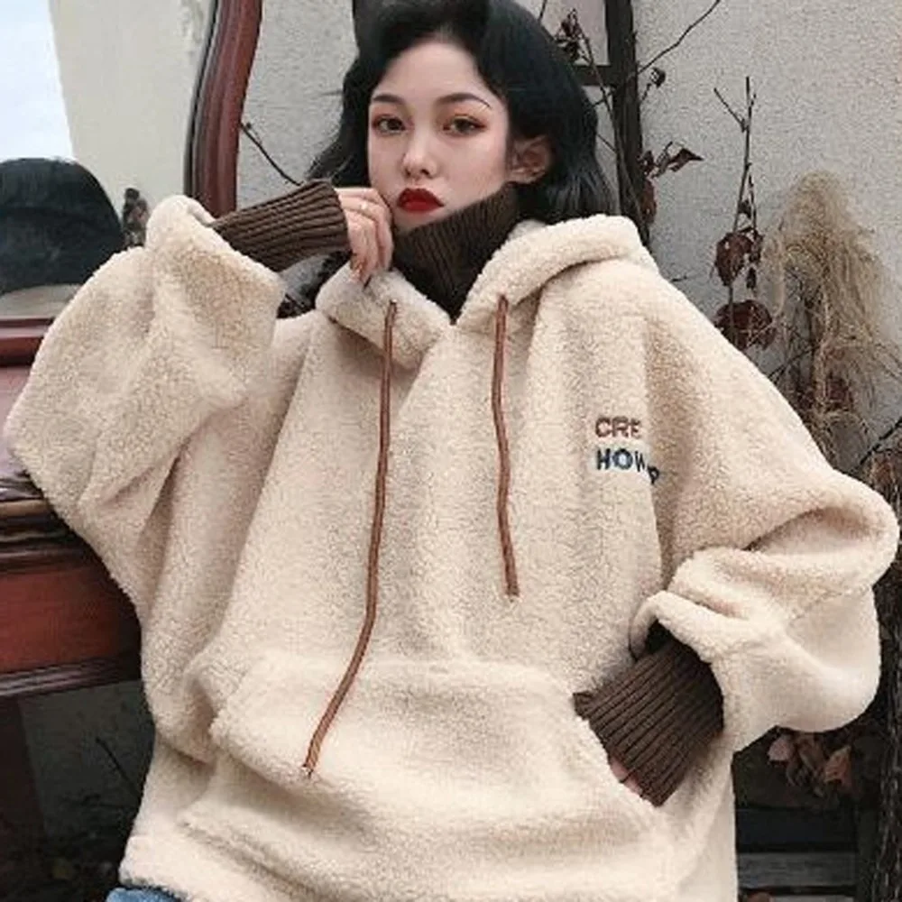 Vogue, женские толстовки, водолазка, поддельные, из двух частей, топ, Толстовка, длинный рукав, блузка, Женская Толстовка, pull a capuche femme# TD13