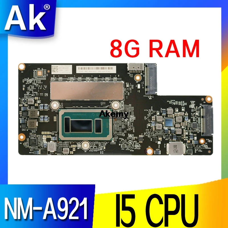 900-13isk2 материнская плата для ноутбука lenovo yoga900-13ISK 900-13ISK2 материнская плата для ноутбука I5-6260U 8 Гб NM-A921 протестирована