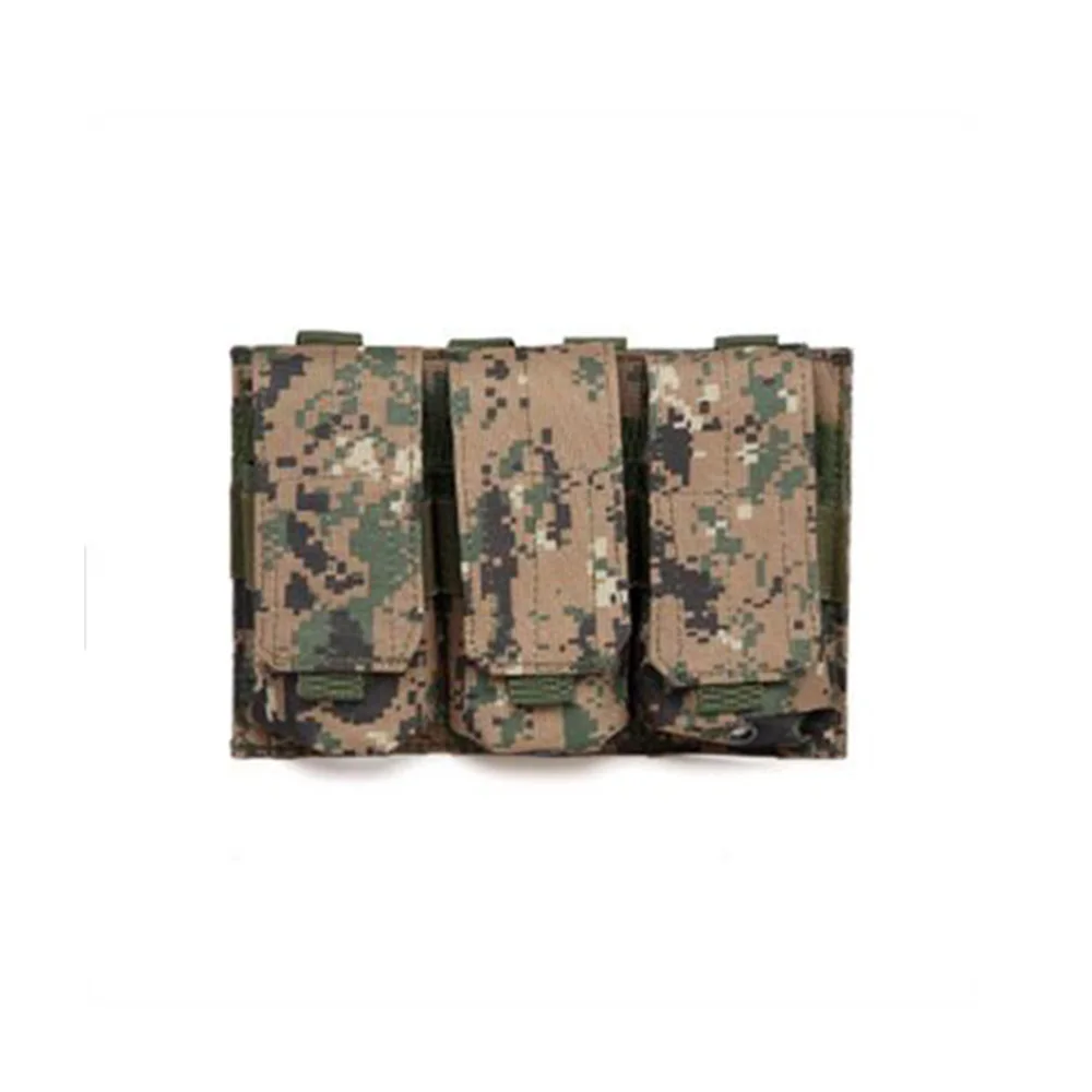 Molle тройной M4 AR15 G36 подсумок Открытый тактический военный инструмент сумка