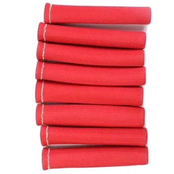 

Cover Car Boot Sleeve 8pcs Red Spark Plug Turbo Heat Shield Glass fiber