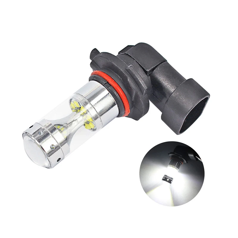 2 шт. светодиодный налобный фонарь XBD 2525 12SMD головной светильник s Canbus 9005 9006 H10 60 Вт противотуманный светильник Автомобильный светодиодный фонарь высокой мощности передний противотуманный фонарь Li