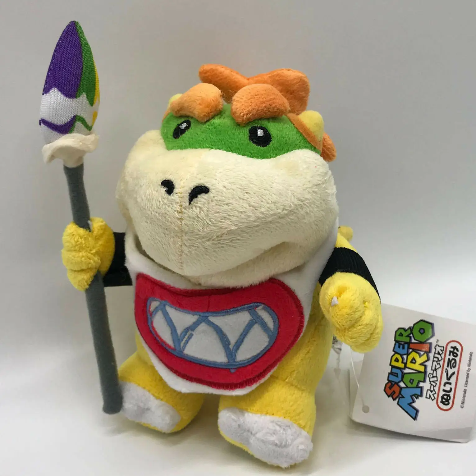 Новые Super Mario Bros. Bowser Jr. Плюшевая мягкая игрушка с кистью кукла плюшевый чучело