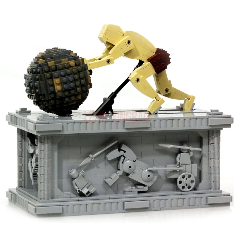 LP 23017 Подлинная техническая серия MOC Sisyphus движущийся набор образовательных строительных блоков Кирпичи leleleings игрушечные модели, подарки 1518