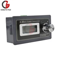 4-20mA LCD Digital Signal Generator DC Adjustable PLC Current Transmitter Tester Two Wire Output Dynamic Test DIY 24V 2