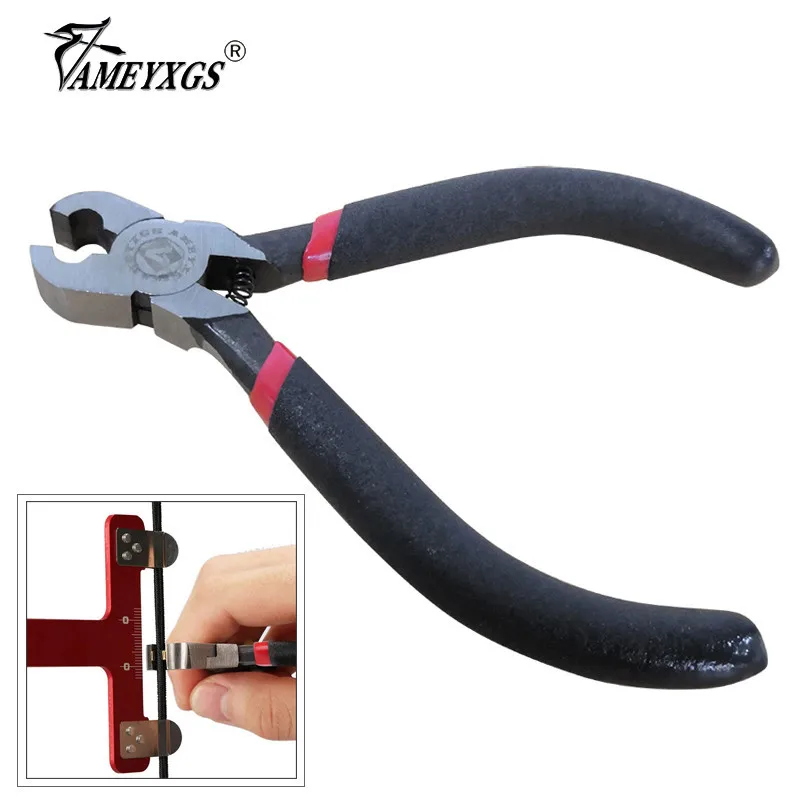 

Archery Copper Buckle Pliers Bowstring Positioning Buckle Clip Installation Pliers Bow and Arrow Hunting Shooting Accessories