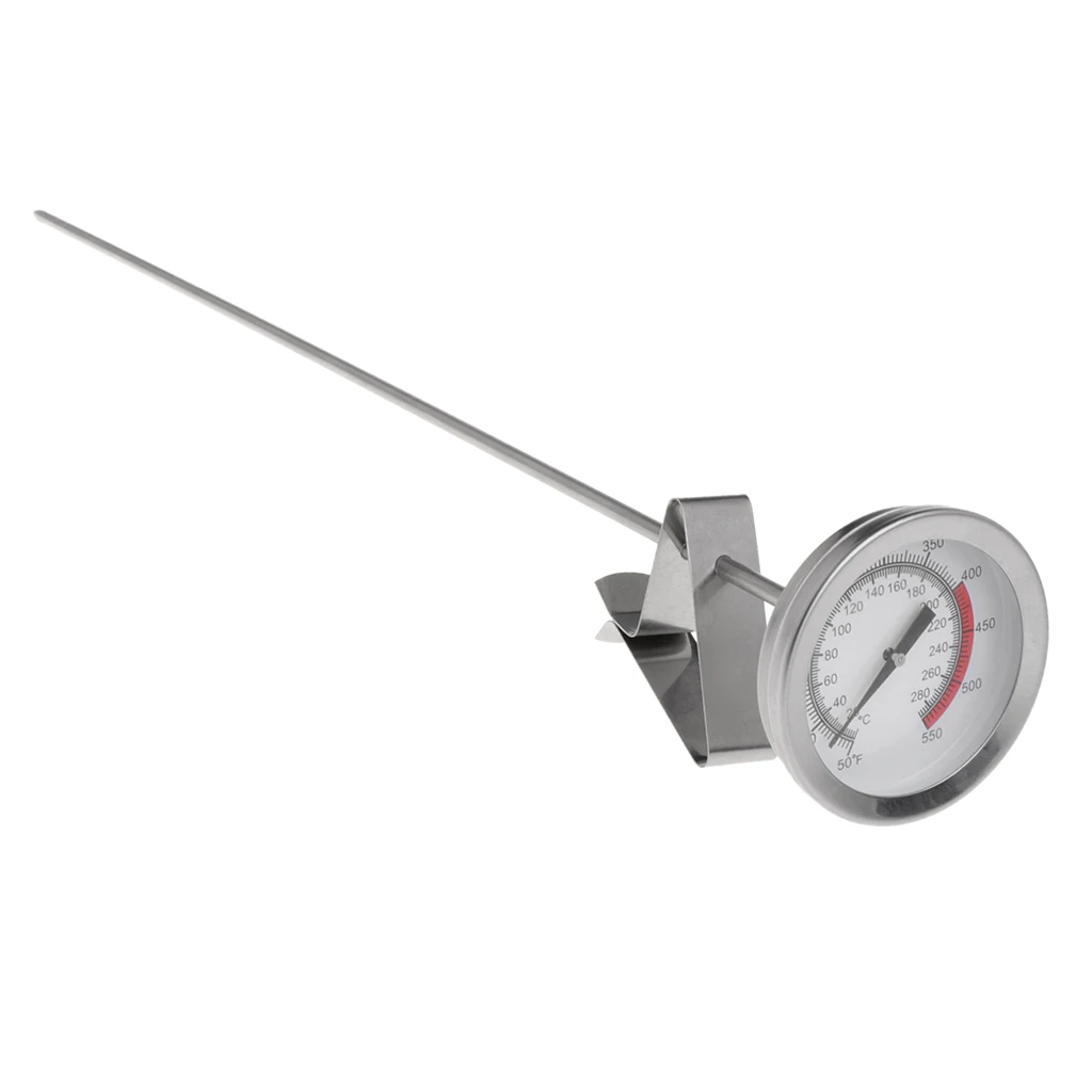 

Frying Oil Fryer Fries Fried Chicken Wings BBQ Grill Thermometer 40cm Long Probe