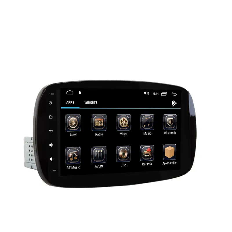 CarExc 9 ''радио CarPlay мультимедийный плеер 1 din Android 9,0 для Mercedes Smart Fortwo Авторадио gps навигация
