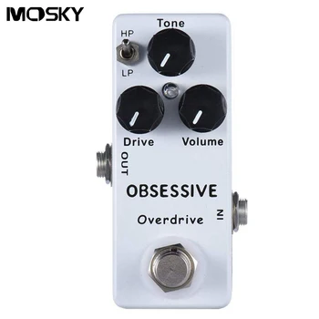 

Mosky Obsessive Compulsive Drive OCD Overdrive Guitar Effect Pedal &True Bypass