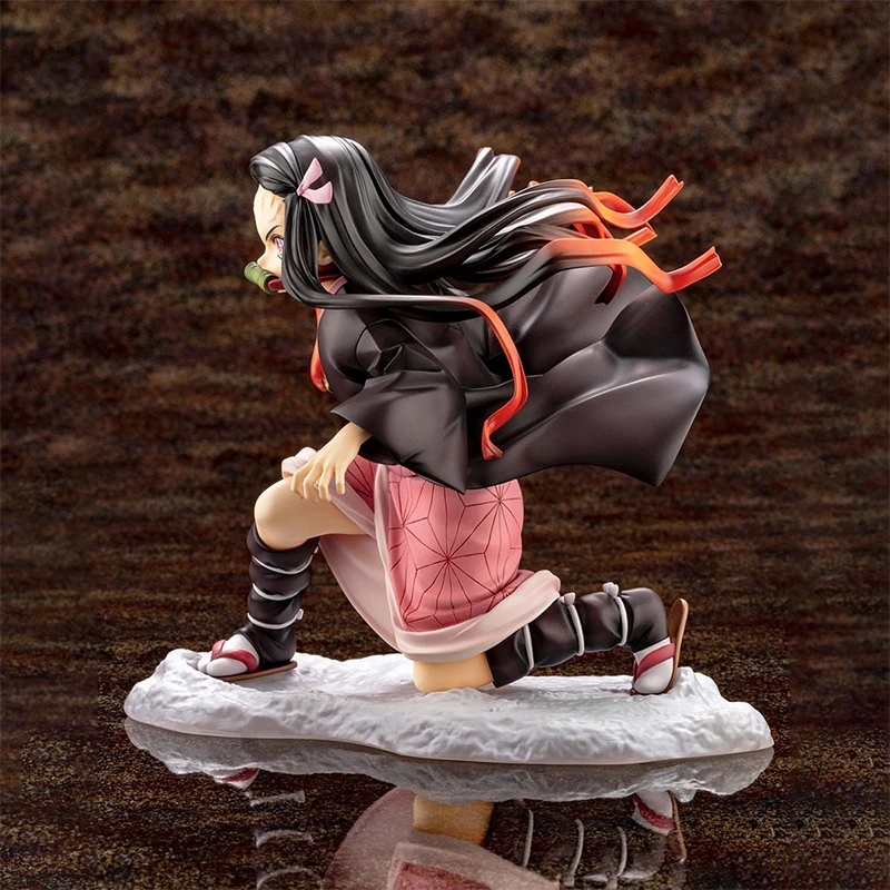 Demon Slayer Kimetsu no Yaiba Artfx J Nezuko Kamado Tanjiro Kamad ПВХ экшн фигура аниме модель игрушки коллекция кукла подарок