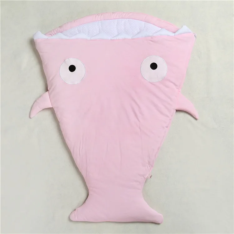 Спальный мешок LOOZYKIT для младенцев, спальный мешок в форме акулы, спальный мешок с героями мультфильмов, осенне-зимний хлопковый спальный мешок для новорожденных, креативные подарки