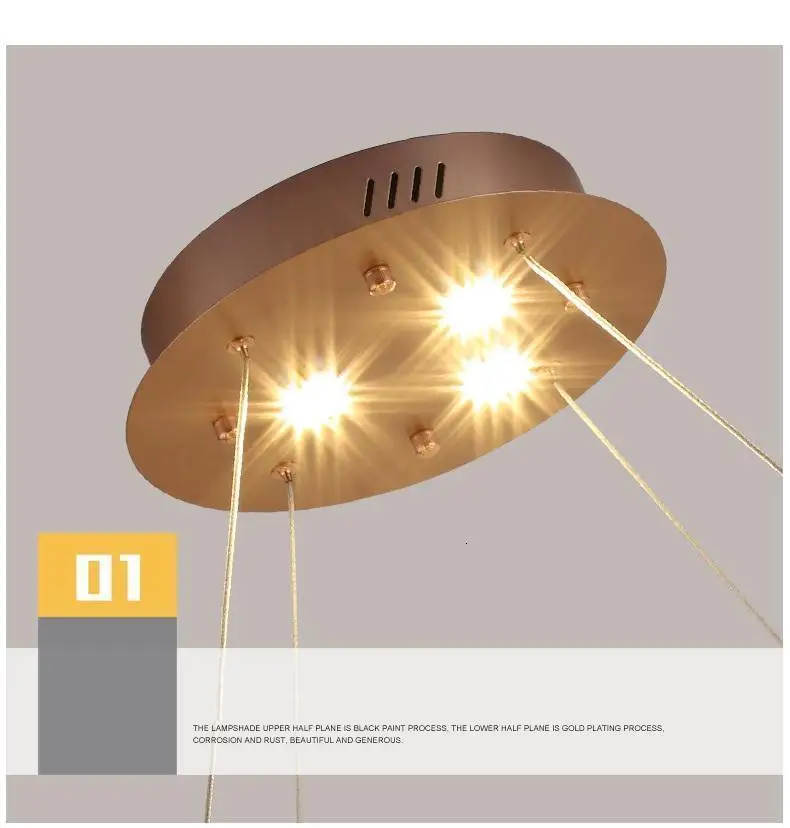 De Techo Colgante Moderna Para Comedor Лофт современный промышленный декор дома Декор для дома Luminaria подвесной светильник