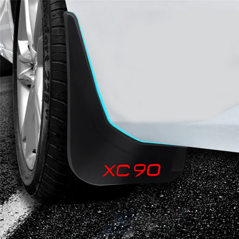 Брызговики автомобиля Брызговики для VOLVO XC90 2007- брызговики для крыла вспышки Брызговики аксессуары 4 шт