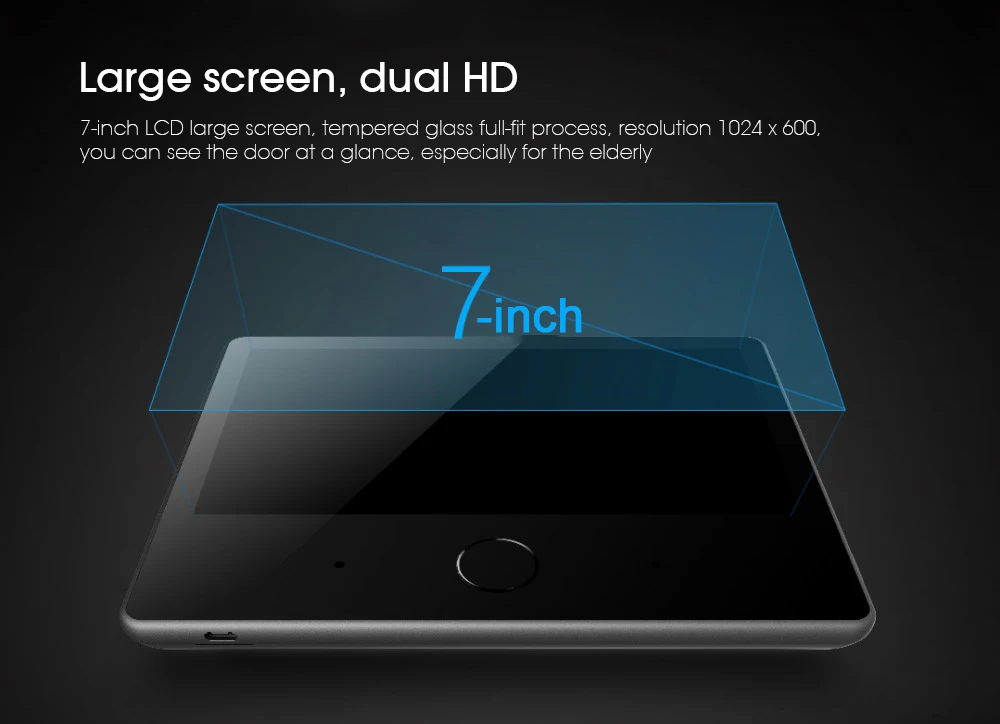 Loock Smart Doorbell Cat Eye Support APP Control 