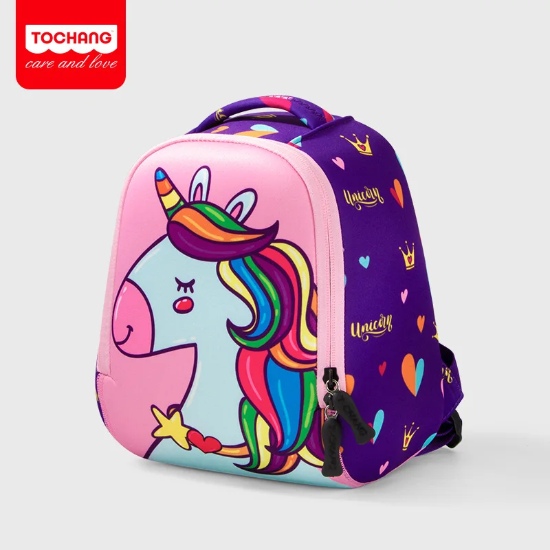 

CHILDREN'S Rucksack Baby Nursery School Bag Cartoon Animal Neoprene Anti Lost Backpack