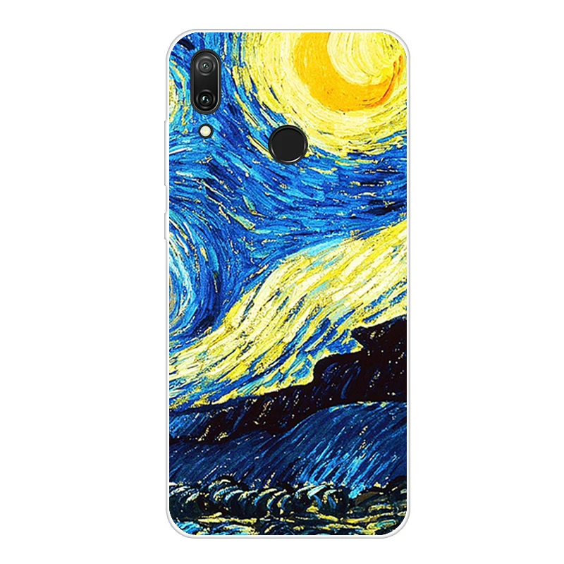 For Coque Huawei Y7 Case Phone Cover Soft Silicone Printing Back Case Fundas For Huawei Y7 Y 7 Y7 Pro Cover TPU - Цвет: Хаки