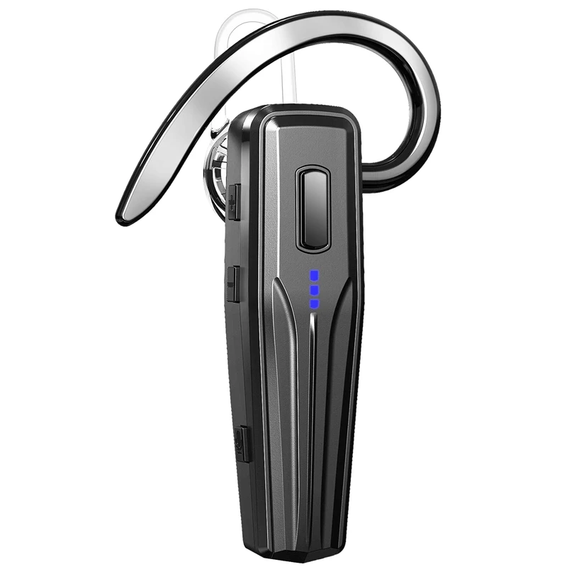 

Bluetooth Headset Upgraded Bluetooth V5.0 with 15 Hours Talking Time,Lightweight Noise Suppression Bluetooth Earpiece for Phone/