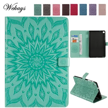 

Wekays For Samsung Tab A 8.0 2019 Cartoon Flower Leather Funda Case For Samsung Galaxy Tab A 8.0 2019 P200 P205 P207 Cover Cases