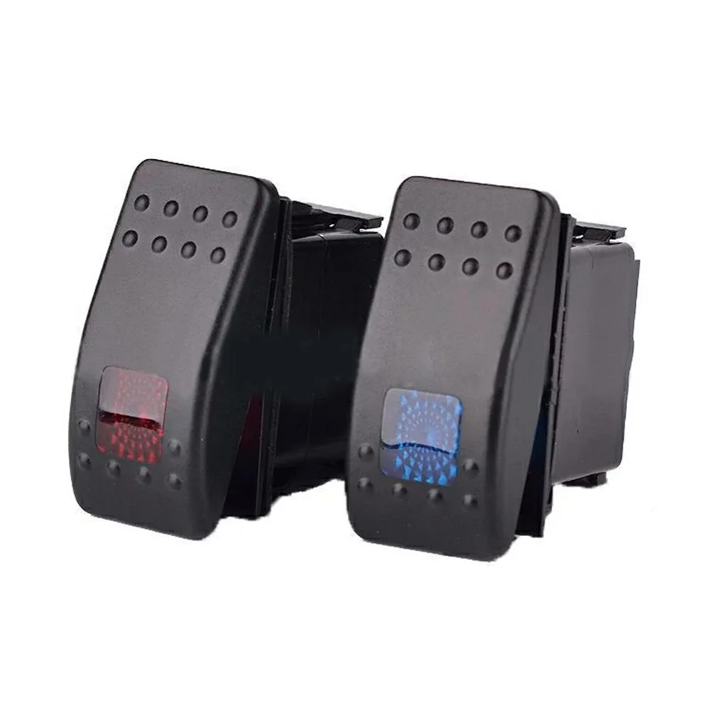 

Waterproof 4Pin Ship Type Key Control LED Light Conversion Switch DC12V/24V