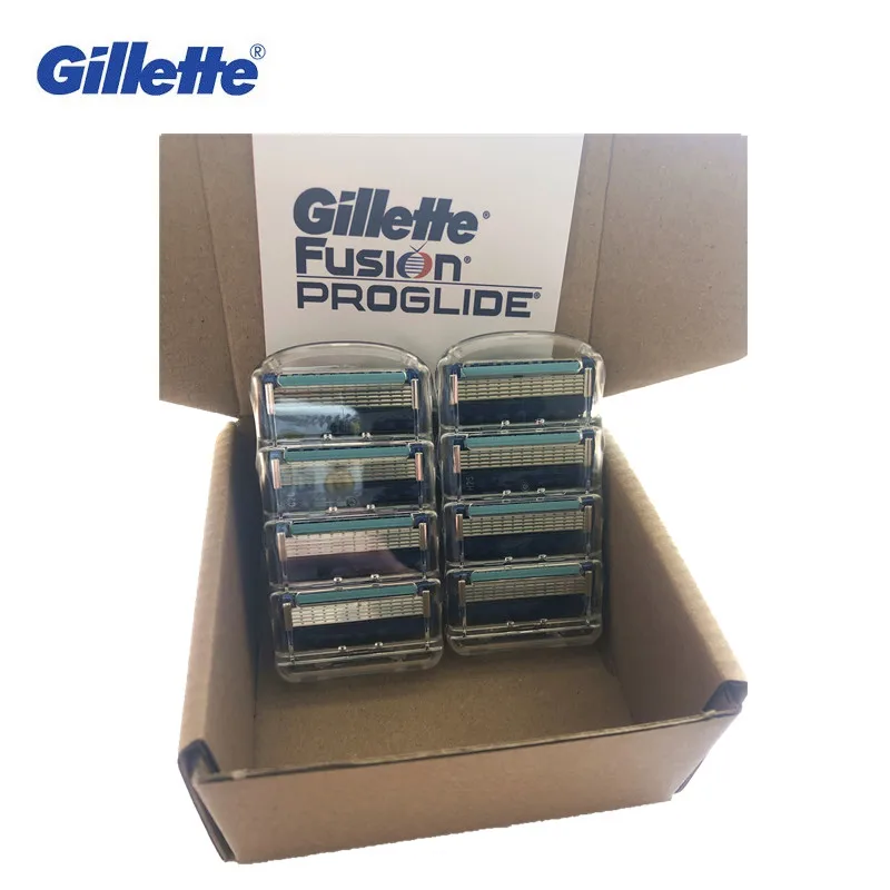 

Original Gillette Fusion ProGlide 5 Blade Shaving 8 Pcs Cassettes Fusion Shaving Cartridge Replaceable Razor Blades for Men