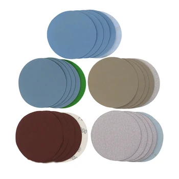

25pcs Sanding Disc 125mm Wet & Dry Hook And Loop 1000-5000 Grits Sand Paper